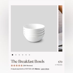 Fable - Breakfast Bowls - SPECIAL EDITION WHITE